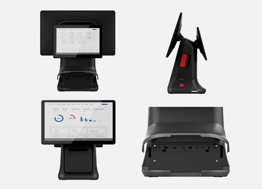WizarPOS D3, smart ECR, multi-lane check-outs