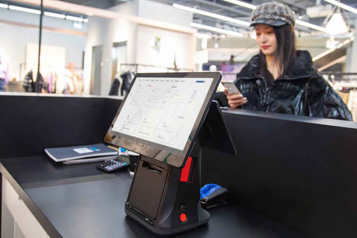 WizarPOS D3, smart ECR, multi-lane check-outs