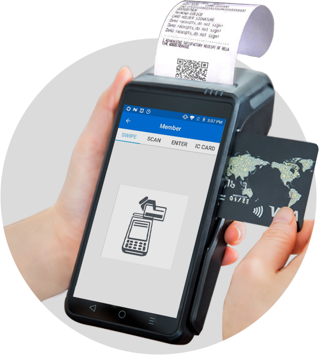 WizarPOS Q2, mobile WizarPOS Q2, smart Android POS Q2, WizarPOS K2, mobile POS K2
