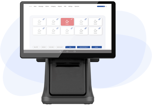 WizarPOS smart catering, catering solution, contactless payments