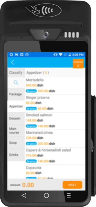 WizarPOS solutions, smart retail, smart catering, POS solution, POS terminals